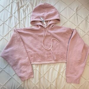 Pink - Victoria Secret | Cropped Hoodie | XXL